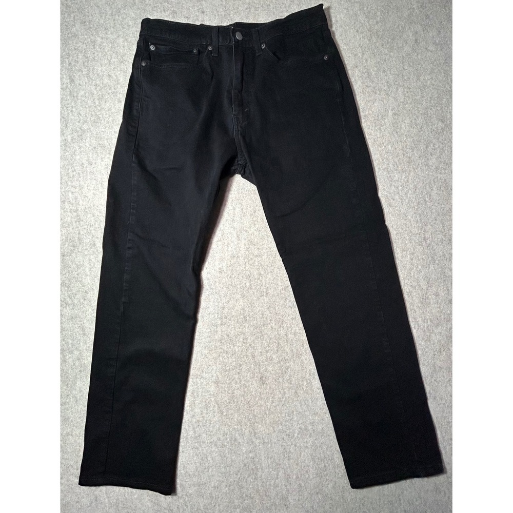 Levi's 505 Black Straight Jeans Men's Size 34X30